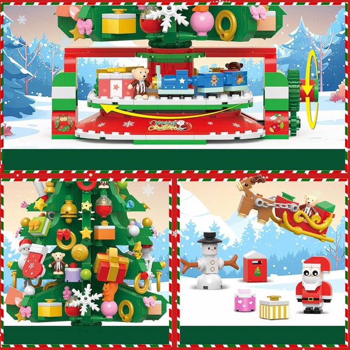 "Charmig julgran adventskalender för barn i åldrarna 3-6, perfekt som juldekoration och för att skapa magiska julminnen."