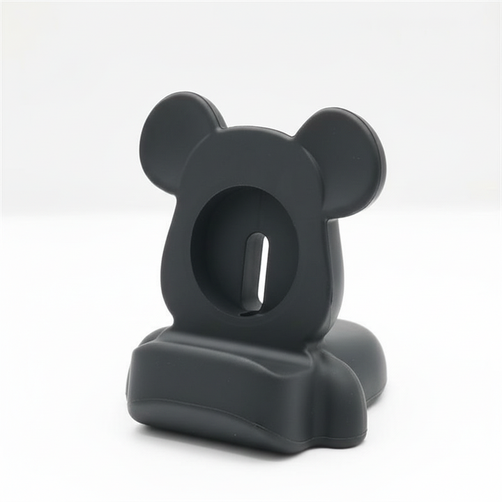 Unikt björnladdställ av silikon för Apple Watch. Perfekt presenttips & funktionell station för laddning.