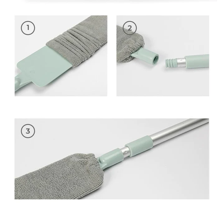 Effektiv dammborste CleanSweep för ett dammfritt hem. Lång och flexibel för optimal hushållsrengöring.