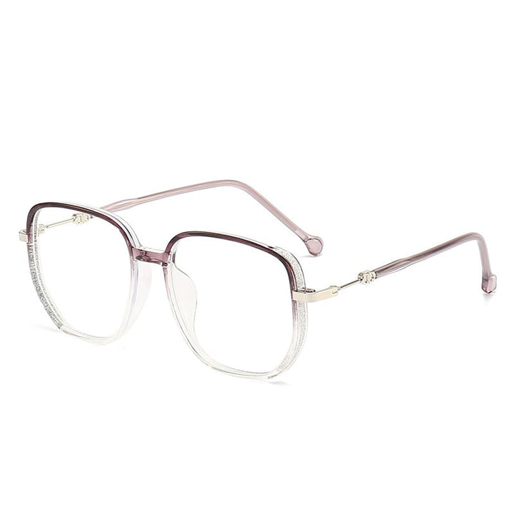 Stilrena Livia unisex läsglasögon med multifokala linser & anti-blåljus. Idealiska för presbyopi & ögonskydd.