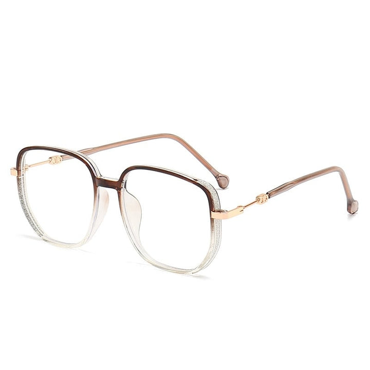 Elegant Livia unisex läsglasögon. Multifokala linser ger klar syn, anti-blåljus skyddar mot digitala skärmar.