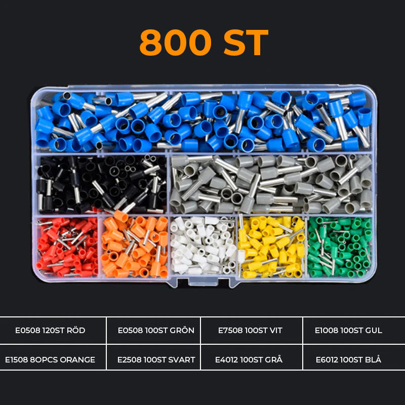 "Crimptång för elarbete med ergonomisk design, hög precision och robust konstruktion, perfekt för ledningsanslutning."