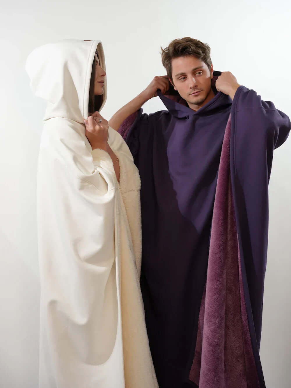 Koppla av med vår mysiga, viktade hoodie