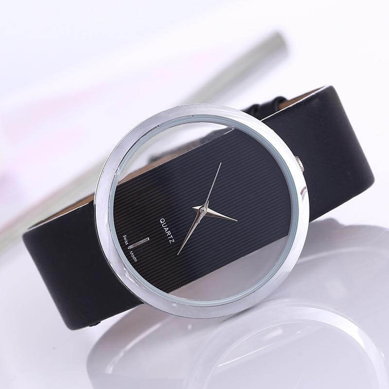 Elegant Transparent Kvartsur