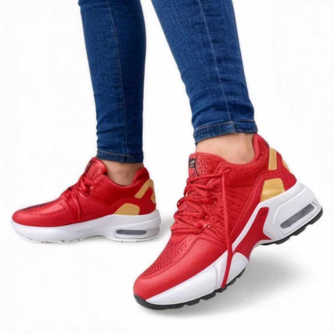Bekväma och lätta dam sneakers, perfekta för vardagsbruk. Ger fotstöd och en fräsch känsla.