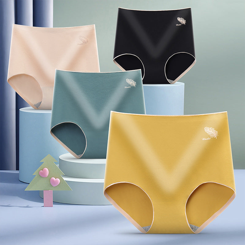 "Dam högmidjade triangelshorts i rosa bomull, komfortabel design och andas för stöd och stil."