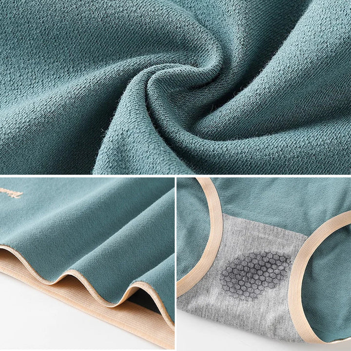 "Dam högmidjade triangelshorts i rosa bomull, komfortabel design och andas för stöd och stil."