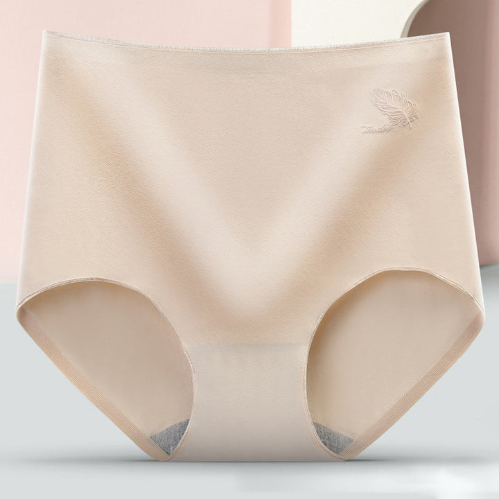 "Dam högmidjade triangelshorts i rosa bomull, komfortabel design och andas för stöd och stil."