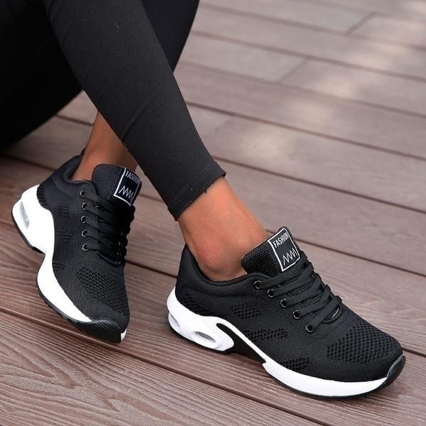 Kvinnorskor Nova, ortopediska sneakers som ger smärtlindring och komfort för aktiva dagar och fotvård.