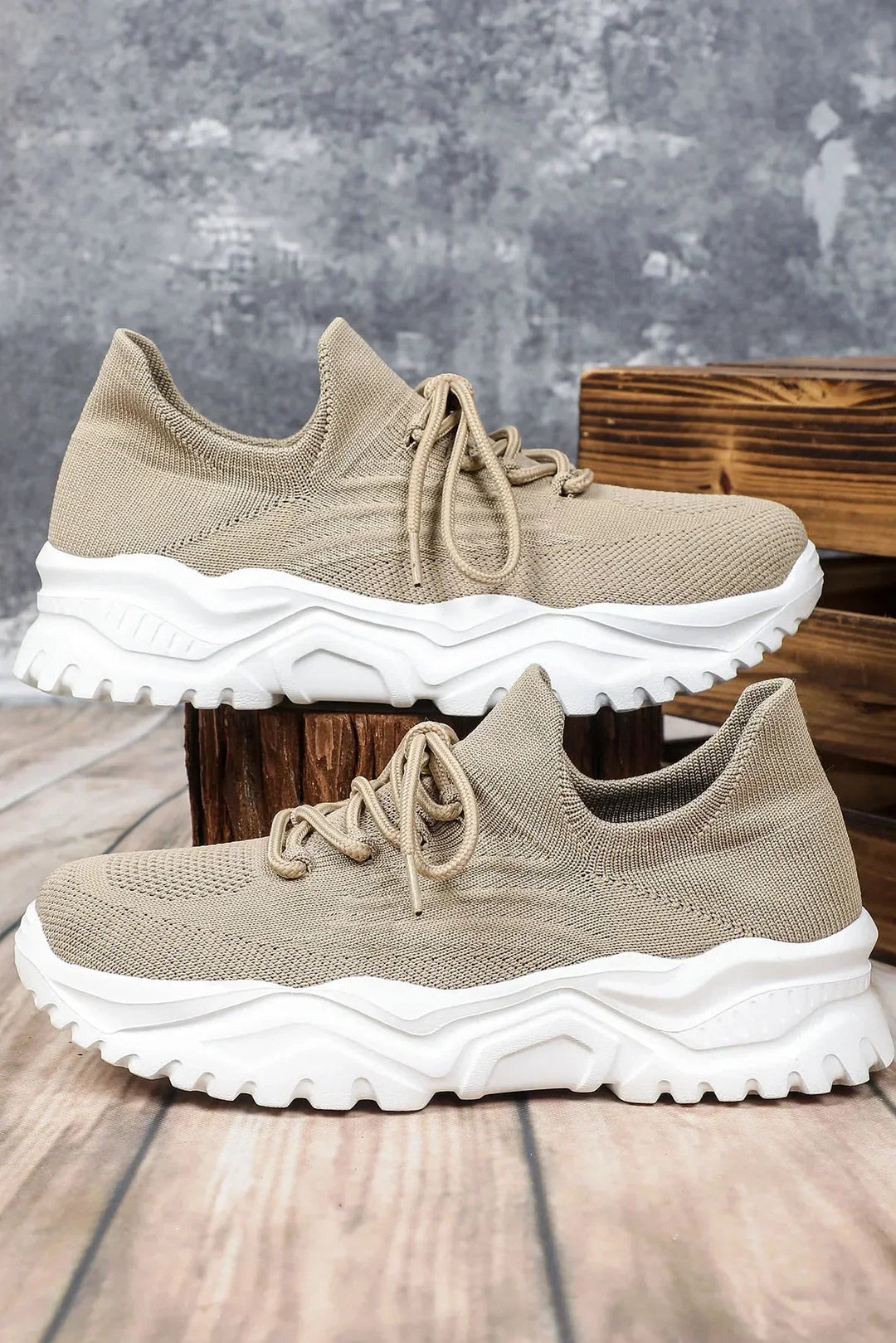 Dam Platt Träningssko Abbey, låg profil. Lättviktig sneaker för komfort & aktiva vardagar.