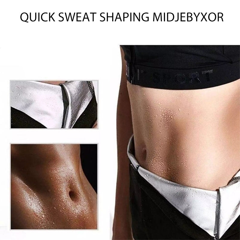 "Dam sporttights korta formande, hög elasticitet, gråa med silverfibermönster, för smickrande och funktionell träning"