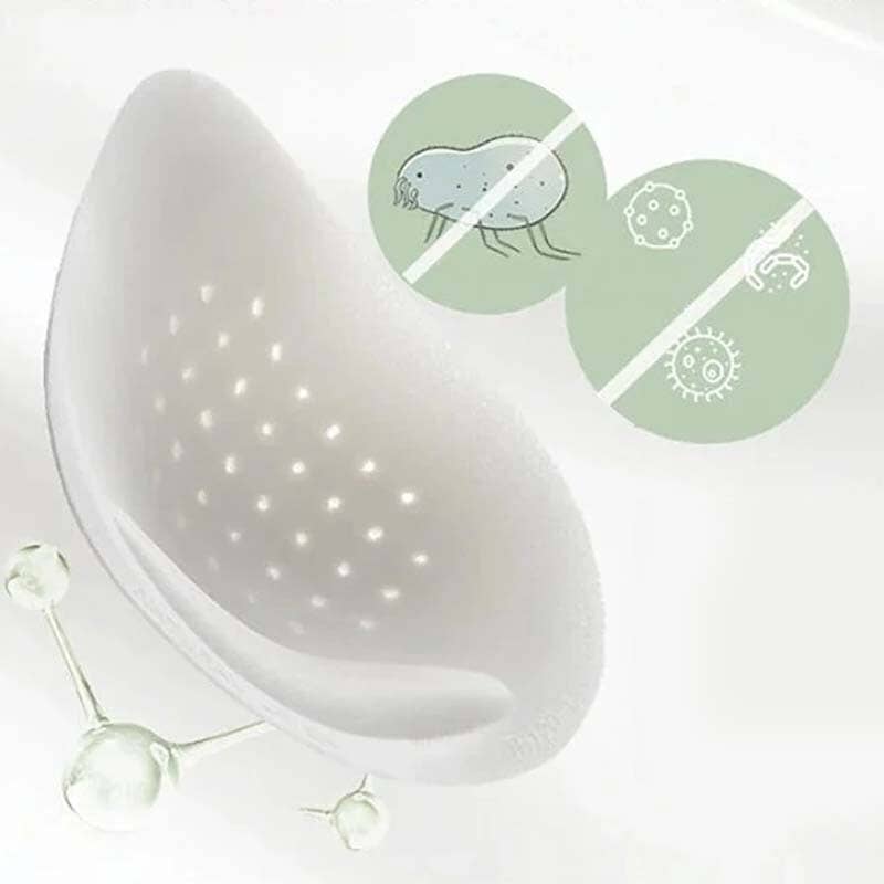 "Dam trådlös push-up BH, Jelly Strip Technology, supermjukt tyg, ljusblå färg, förbättrar kurvor, sömlös silhuett"