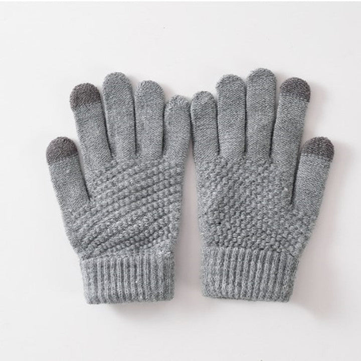 "Dam vinterhandskar med pekskärm, fleecefoder, i svart färg. Eleganta och funktionella för kalla dagar."