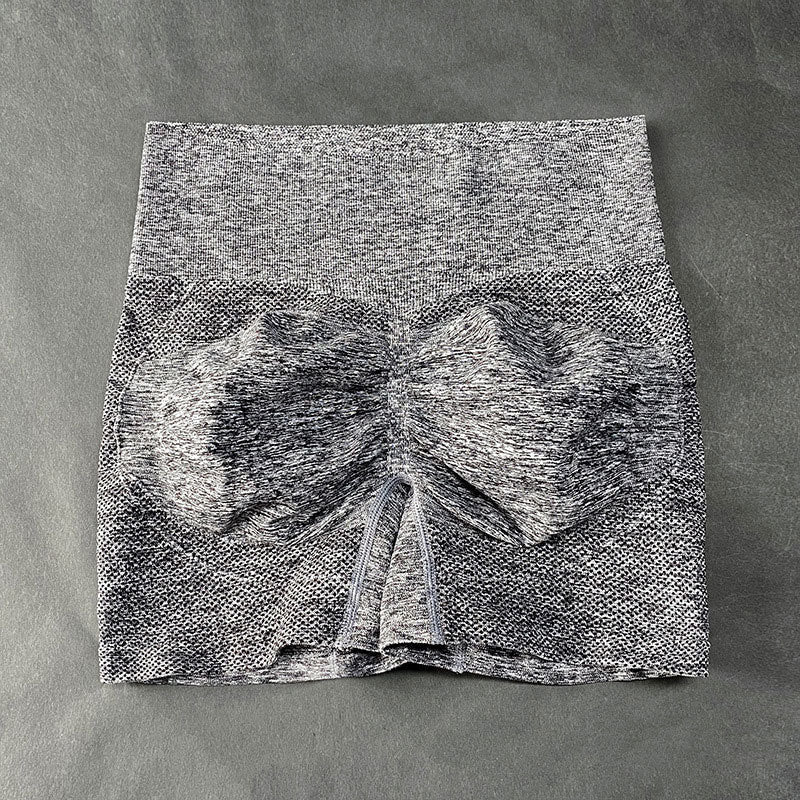 "Dam yoga cykelshorts, hög midja, blå färg, andningsbart tyg, perfekt för träning, utförd i stretchigt material."