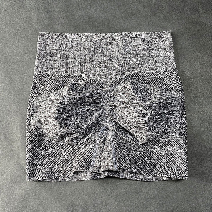 "Dam yoga cykelshorts, hög midja, blå färg, andningsbart tyg, perfekt för träning, utförd i stretchigt material."