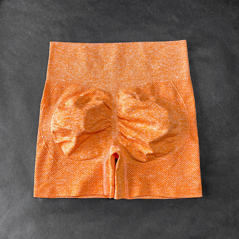 "Dam yoga cykelshorts, hög midja, blå färg, andningsbart tyg, perfekt för träning, utförd i stretchigt material."