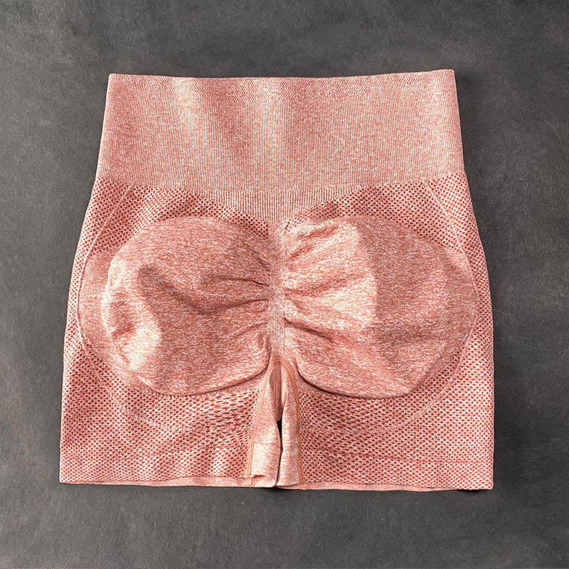 "Dam yoga cykelshorts, hög midja, blå färg, andningsbart tyg, perfekt för träning, utförd i stretchigt material."