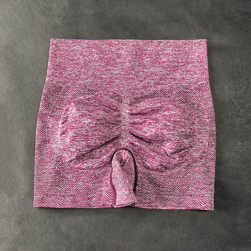 "Dam yoga cykelshorts, hög midja, blå färg, andningsbart tyg, perfekt för träning, utförd i stretchigt material."