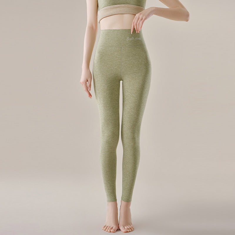 "Damer förtjockade varma leggings, elegant design, smalare look, plyschigt sammet, perfekta för vinter och vardagsbruk."