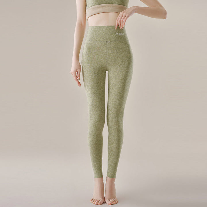 "Damer förtjockade varma leggings, elegant design, smalare look, plyschigt sammet, perfekta för vinter och vardagsbruk."