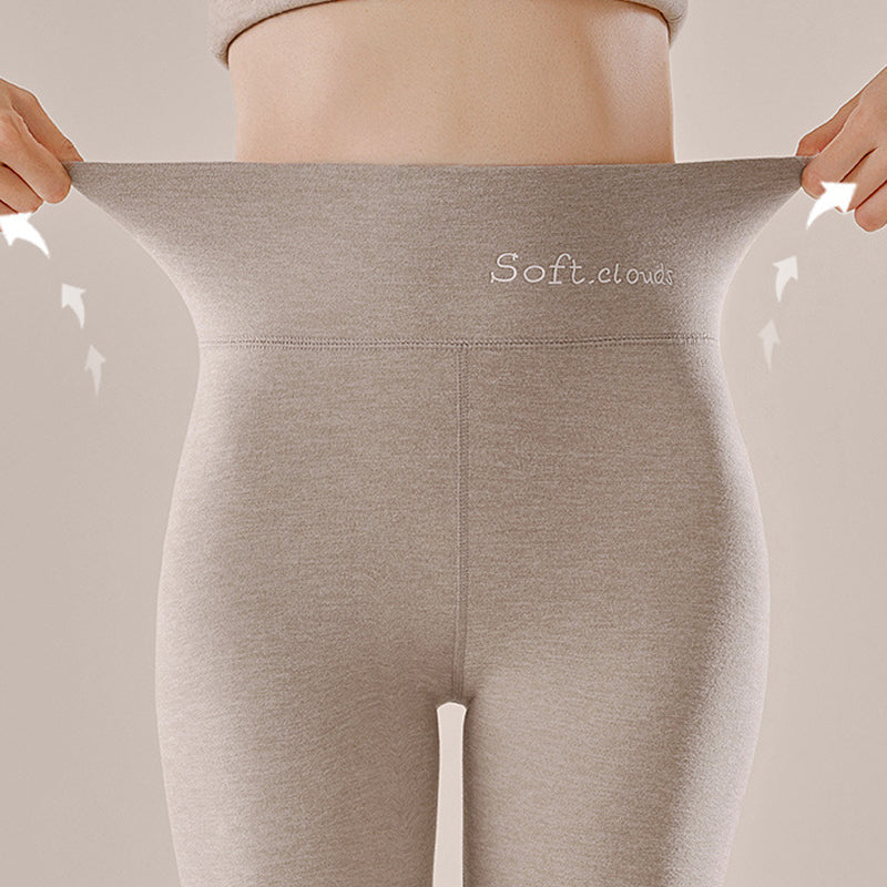 "Damer förtjockade varma leggings, elegant design, smalare look, plyschigt sammet, perfekta för vinter och vardagsbruk."
