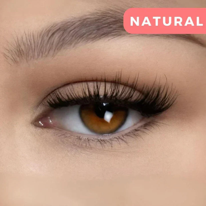 Få vackra ögonfransar med enkel applicering. Magnetiska fransar för en naturlig och fyllig makeup-look.