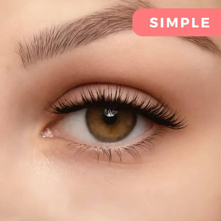 Högkvalitativa magnetiska fransar. Enkel applicering ger fylliga lösögonfransar för vacker makeup.
