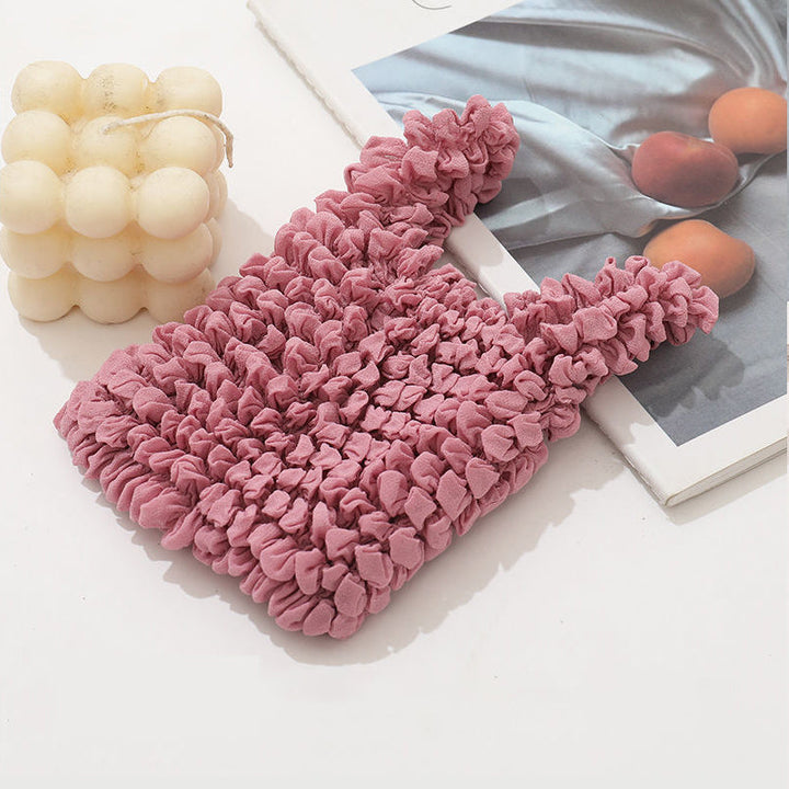 "Damer mobilplånbok med tygrem, rymlig och miljövänlig design i bomull, perfekt för dagligt bruk och resor."