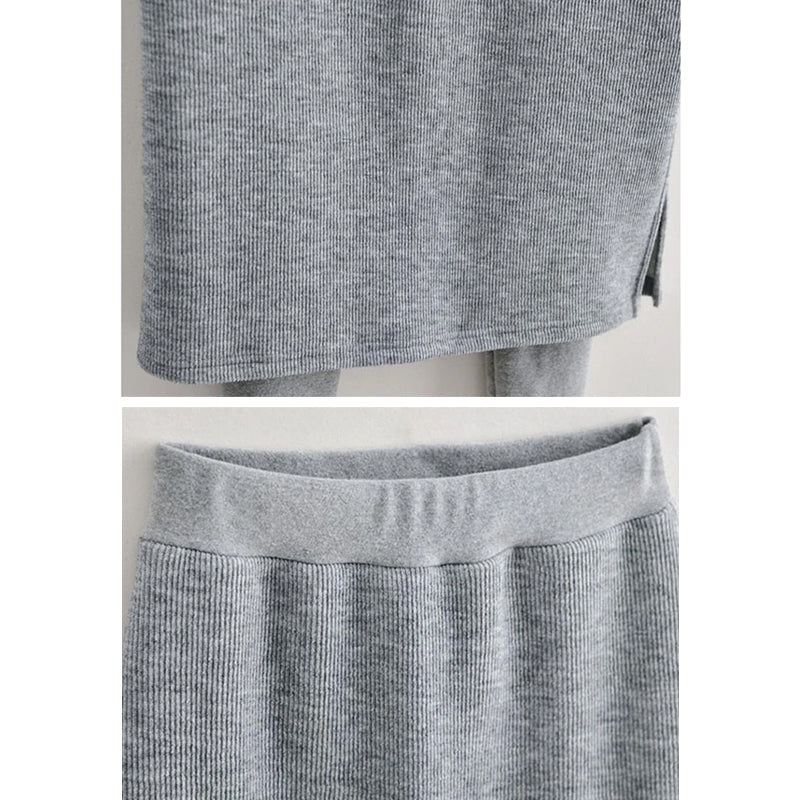 "Damer termiska vinterleggings med fleecekjol i svart, mjukt och varmt material, idealiska för kalla dagar med elegant stil."