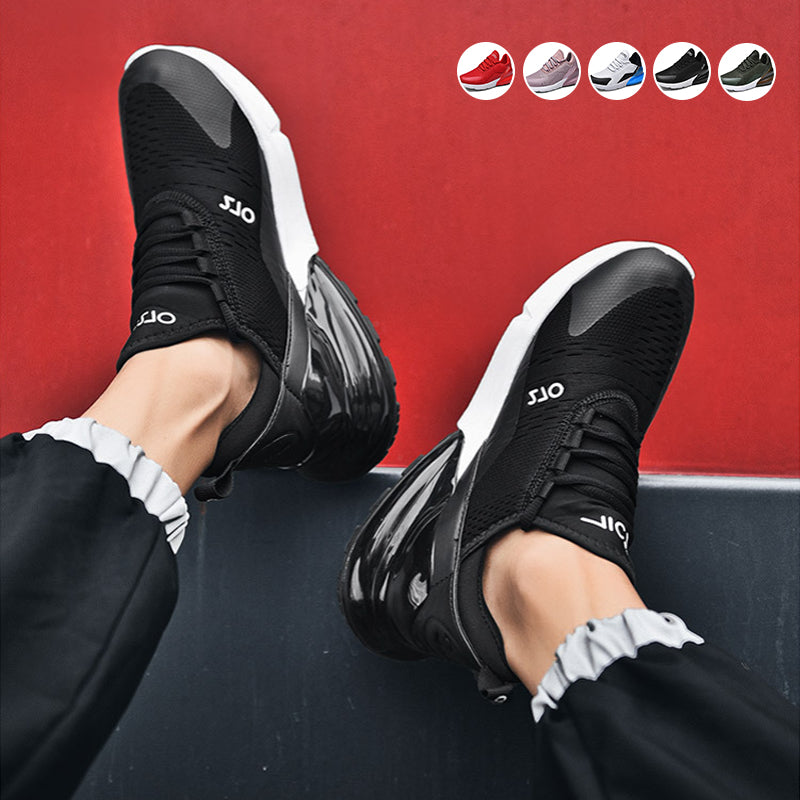 "Damsneakers sommar mesh luftkudde sula, vit och rosa; lätt, andas material, snygg design, perfekt för aktiv livsstil."