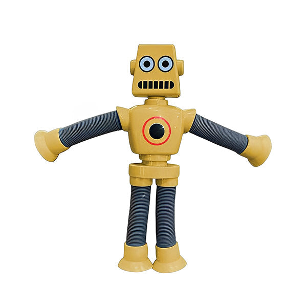 "Deformerbar robotleksak med sugkopp, färgglad design, flexibel form, passar barn och tonåringar, pedagogisk leksak."