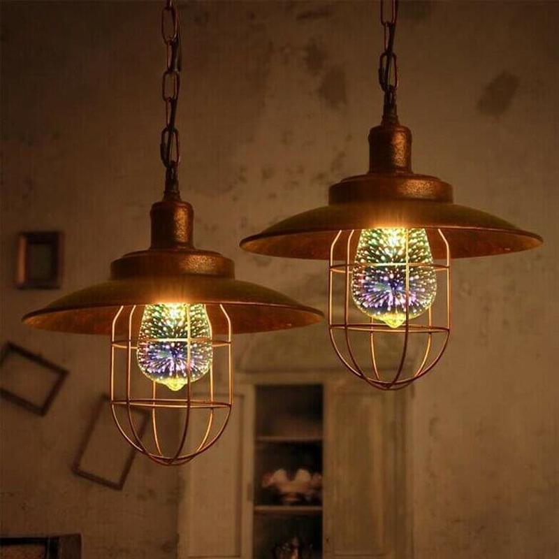 Dekorativa LED-lampor med 3D fyrverkerieffekt; färgglada ljuskällor för hem och fest, energieffektiva i snygg design.