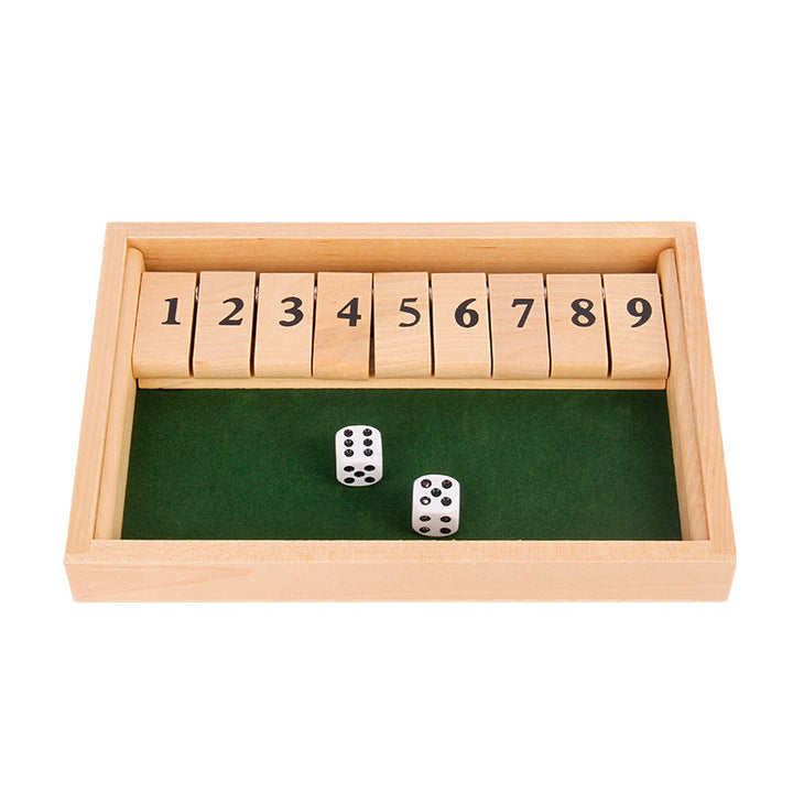 "Digitalt bordsspel för 2 spelare i träkonstruktion, perfekt för barn och vuxna, stilren design med hållbar finish."