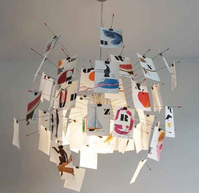 DIY taklampa, anpassningsbar belysning. Skapa unik modern inredning för vardagsrum eller sovrum.