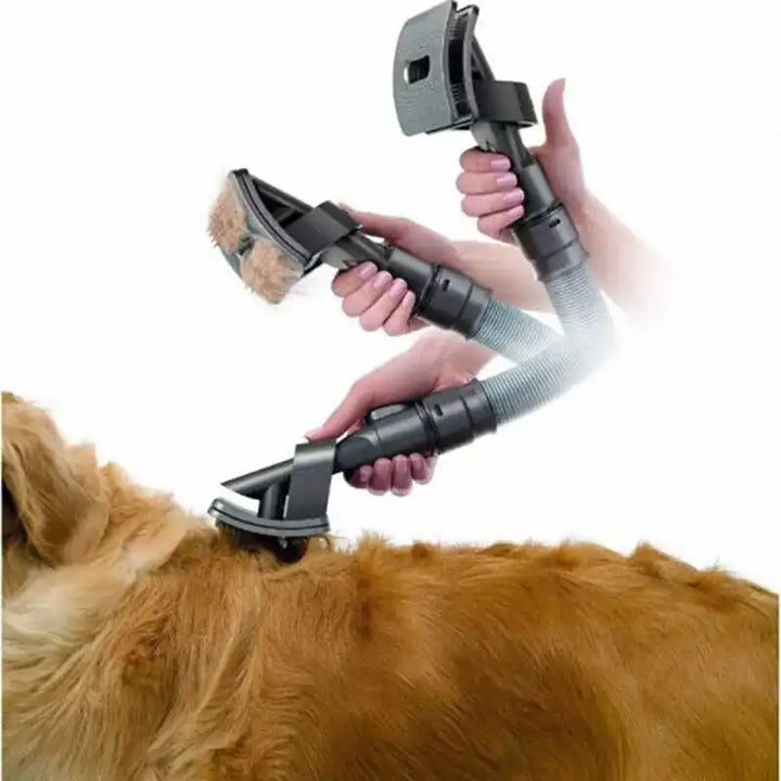 Smart kattborste & hundborste med sugfunktion för enkel pälsborttagning.