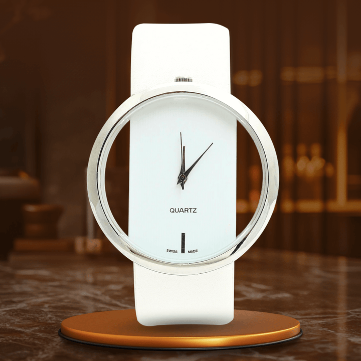Elegant Transparent Kvartsur