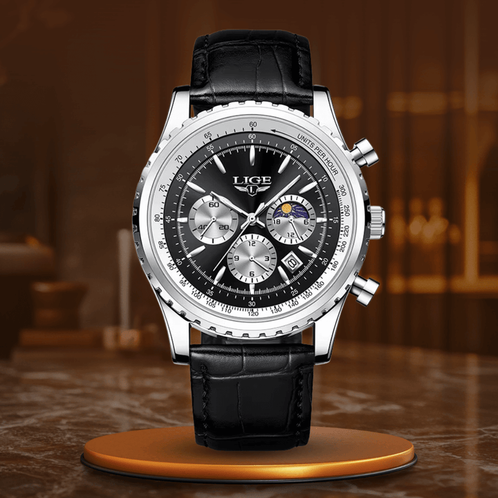 Elegant Kvartsur med flera funktioner