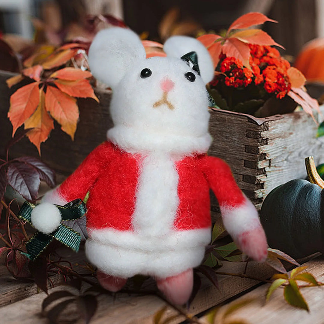 Filtmus och pumpa dekoration för högtider