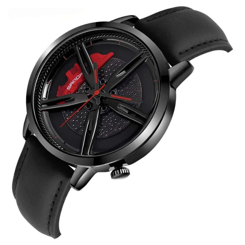 Rotating Hub Dial Quartz