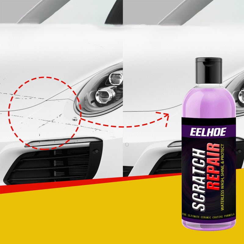 "Effektiv bilreparationsformel, tar bort repor, virvlar, oxidation, återställer lacken till en elegant finish."