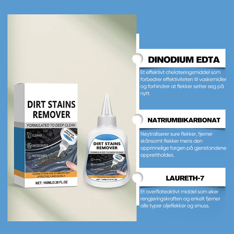 Effektiv Mögelavlägsnargel, tar bort envisa mögelfläckar, klar flaska, vit och grön etikett, 100ml volym.