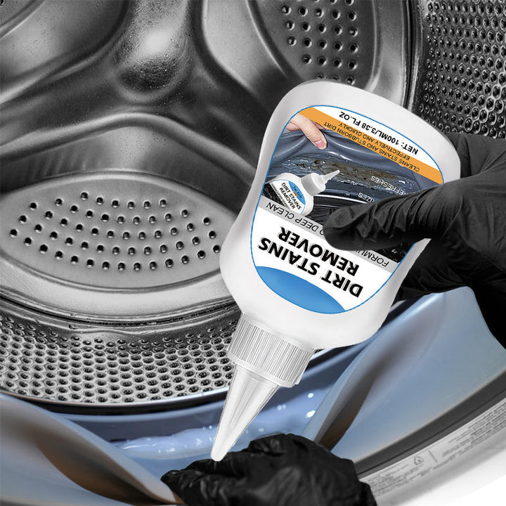 Effektiv Mögelavlägsnargel, tar bort envisa mögelfläckar, klar flaska, vit och grön etikett, 100ml volym.