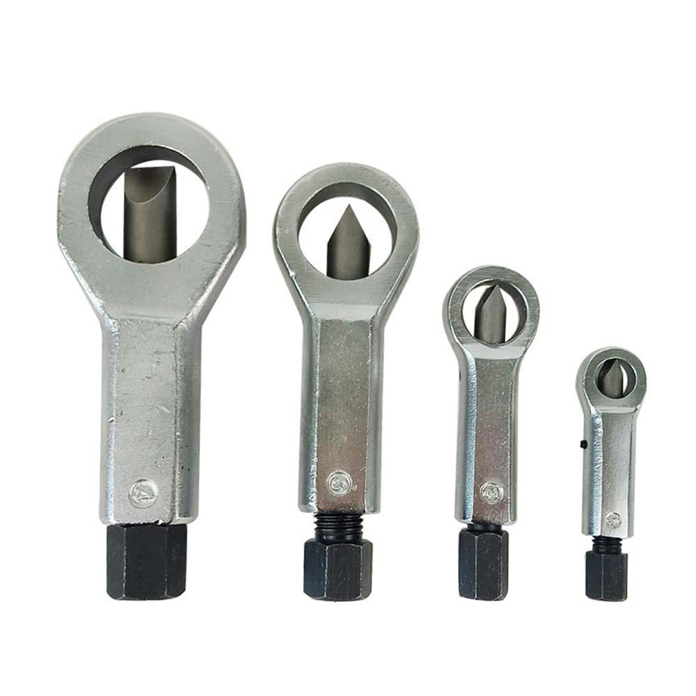 "Effektiv Nut Splitter Pro för rostiga muttrar, kompakt och hållbar design i metall för robust mutteravlägsning."