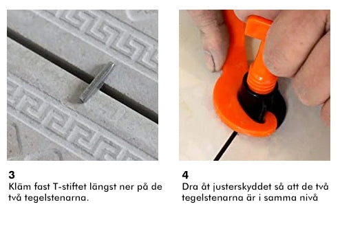 "Effektiva kakelutjämningsverktyg för DIY & proffs, återanvändbar, PP & rostfritt stål, perfekt för jämna kakelinstallationer
