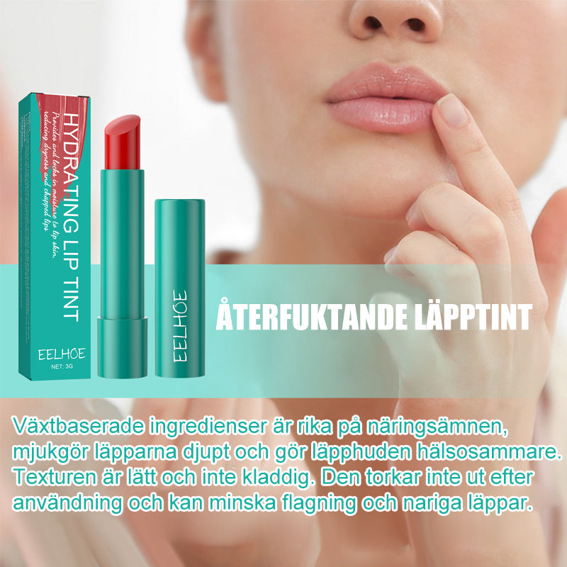 "Elegant 24-timmars fuktgivande läppfärg med naturlig glans, mjuk applikation för alla hudtoner, perfekt skönhetslösning."