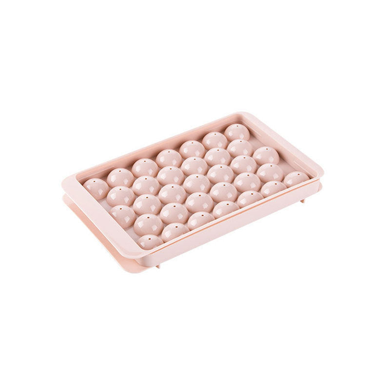 "Elegant 3D-istillverkningsset i blå och rosa för köket, med diamant- och rundformade isformar för unika drinkupplevelser."