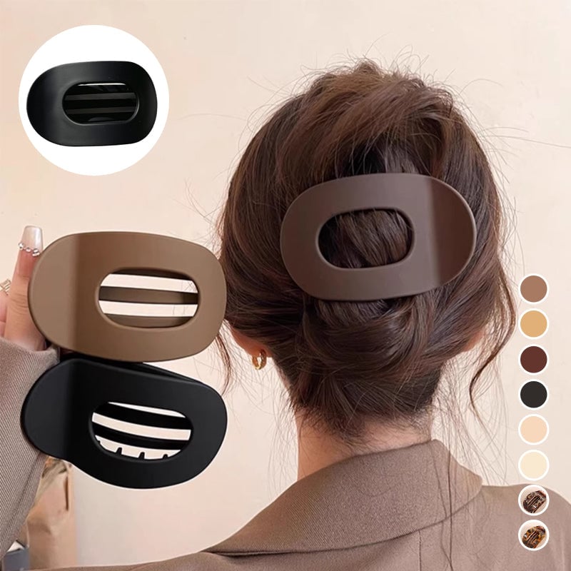 "Elegant akryl hårklypa för alla hårtyper, stilren design i flera färger, hållbar och flexibel accessoar."