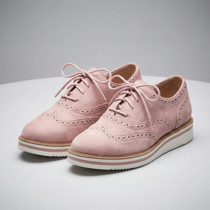 Bekväm dam sneaker Amy, lågskuren Oxford-modell, perfekt vardagssko för långa dagar.