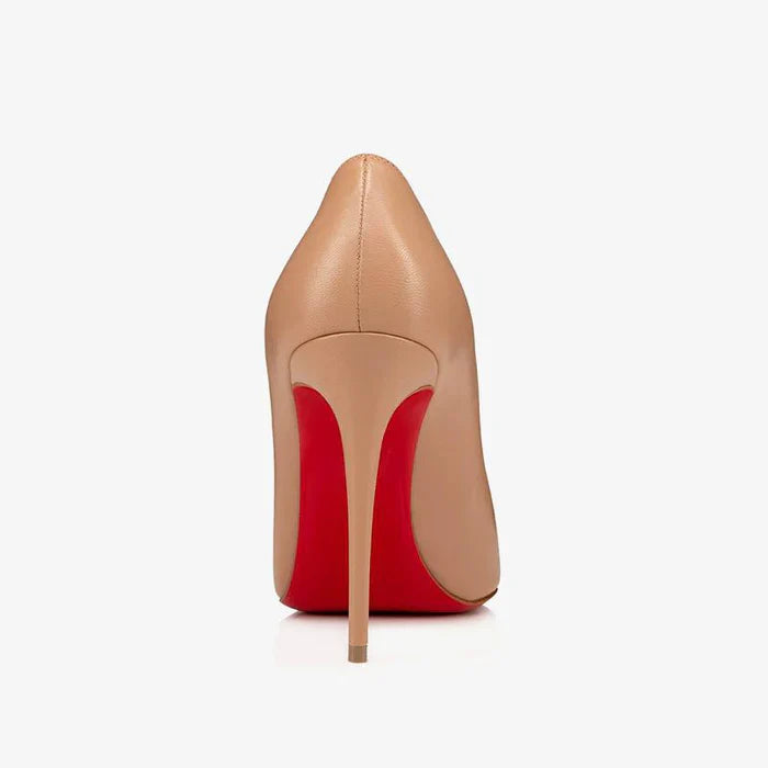 Chic dam pumps med hög klack & spetsig tå. Ultimat festsko för modeintresserade.