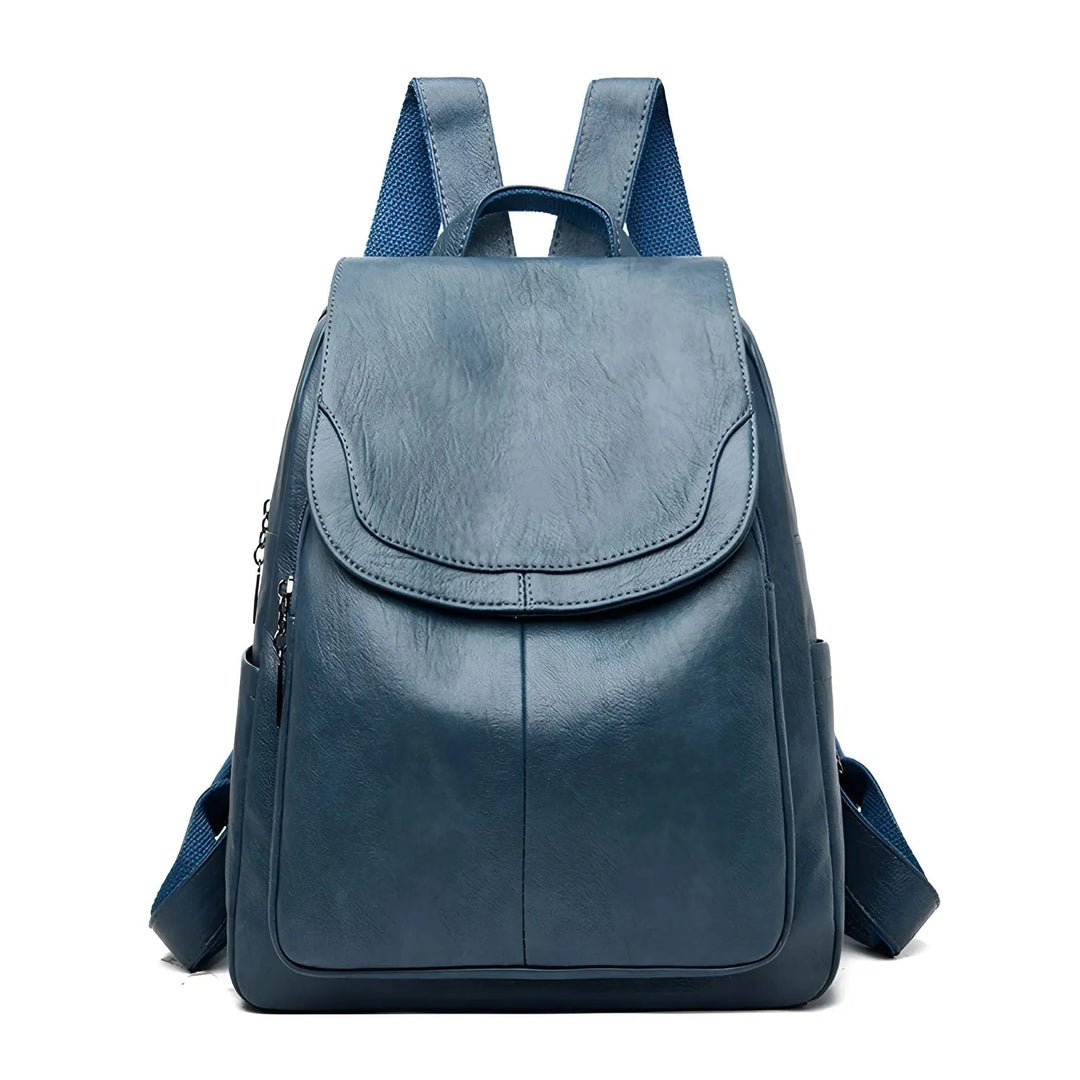 Multifunktionell damryggsäck, elegant och säker för vardag och äventyr. Perfekt accessoar.